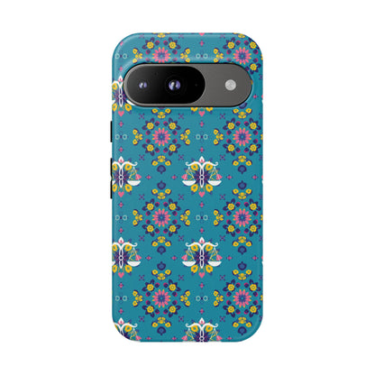 Tough Cases, Libra, Zodiac v2, Flower Pattern