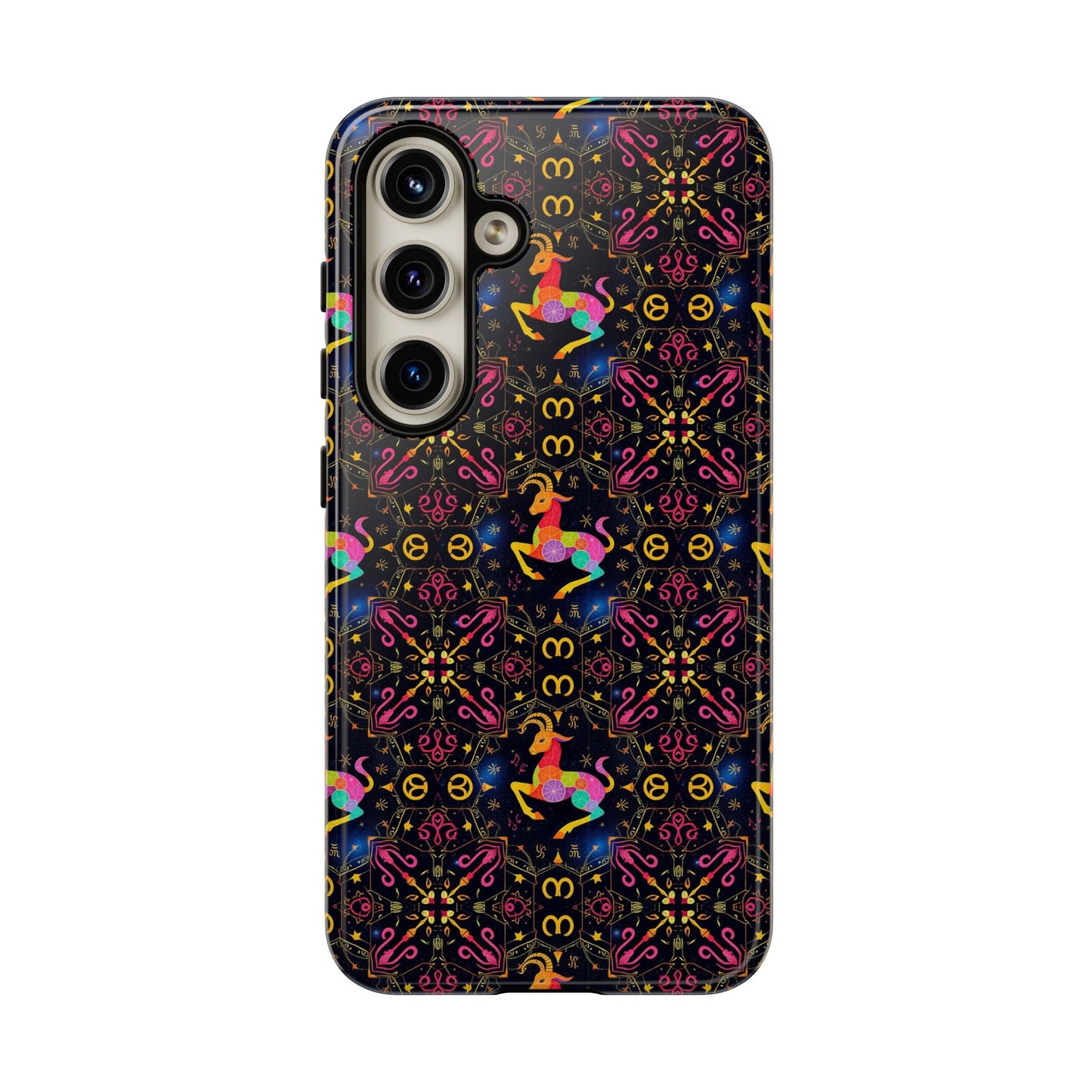 Tough Cases, Capricorn, Zodiac v2, Metal Pattern
