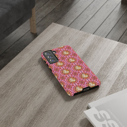Tough Cases, Capricorn, Zodiac v4, Flower Pattern