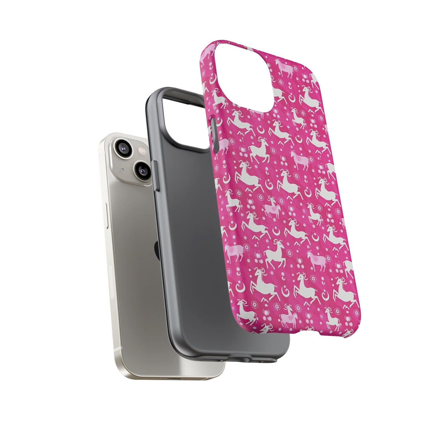 Tough Cases, Capricorn, Zodiac v1, Bubble Pattern
