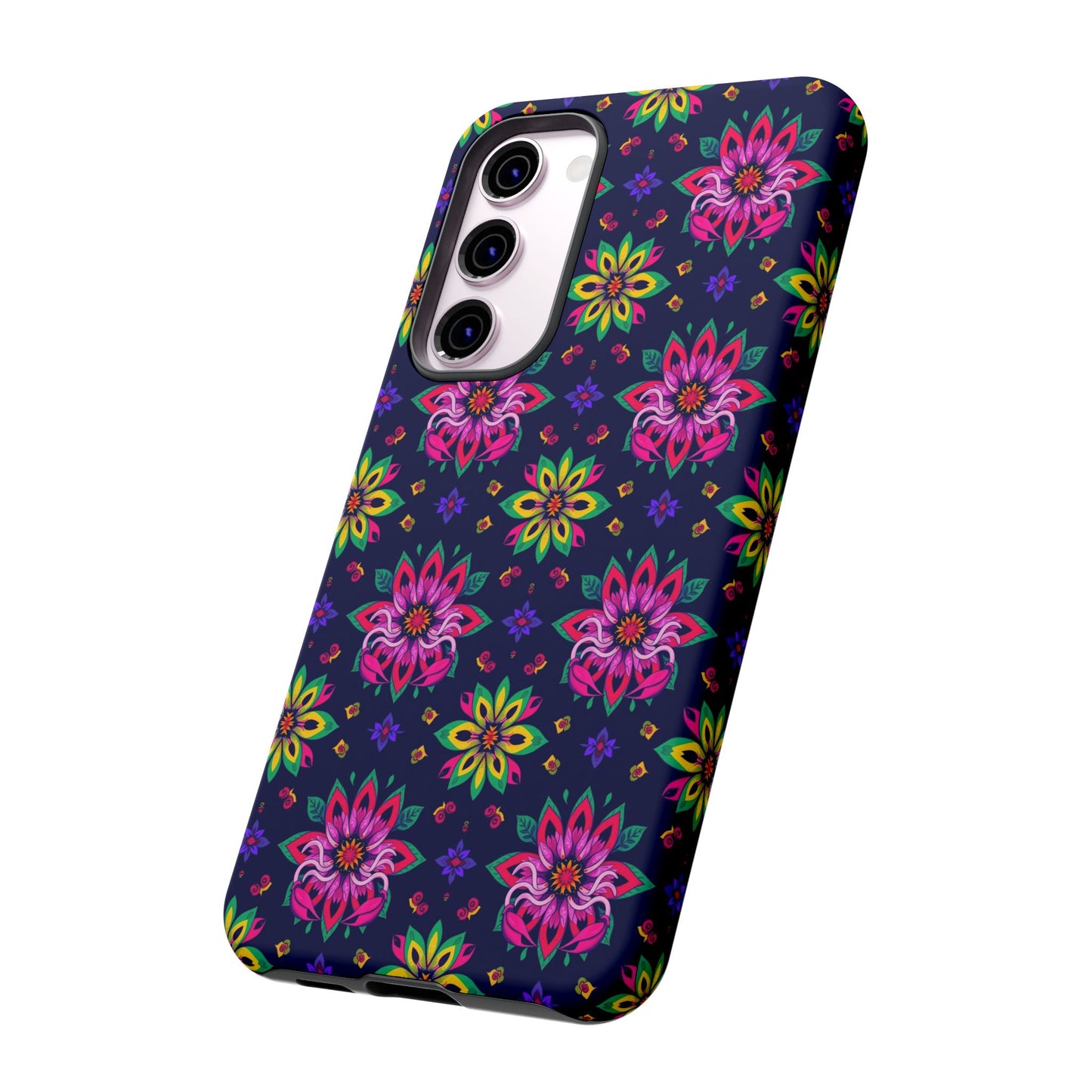 Tough Cases, Scorpio, Zodiac v4, Flower Pattern