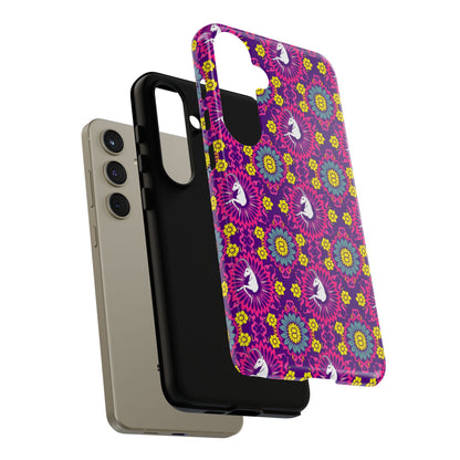 Tough Cases, Capricorn, Zodiac, Flower Pattern