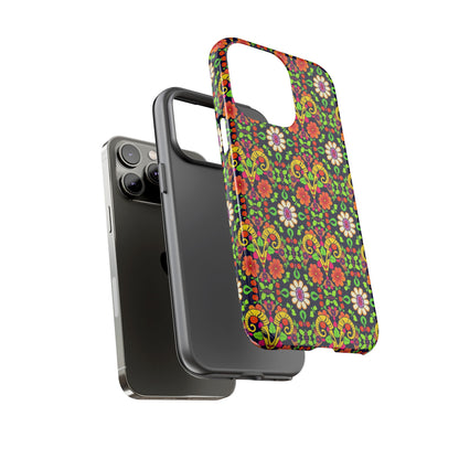 Tough Cases, Aries, Zodiac v4, Flower Pattern