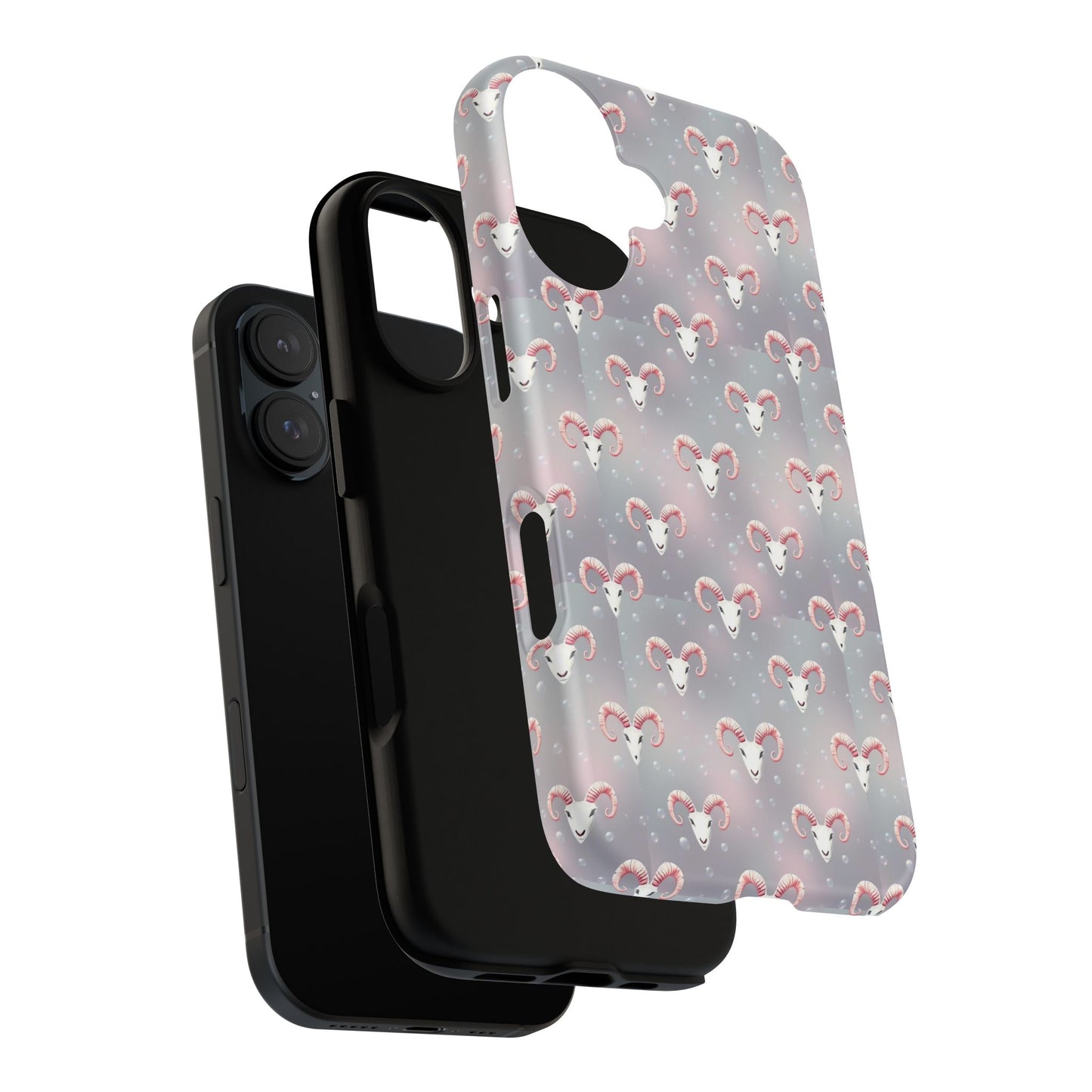 Tough Cases, Aries, Zodiac v2, Bubble Pattern
