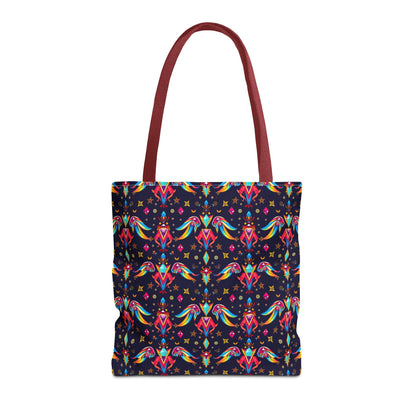 Tote Bag (AOP), Virgo, Zodiac v1, Jewel Pattern