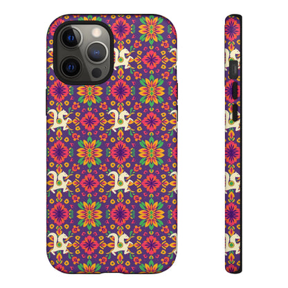 Tough Cases, Aquarius, Zodiac v1, Flower Pattern