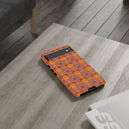 Tough Cases, Aries, Zodiac v1, Flower Pattern