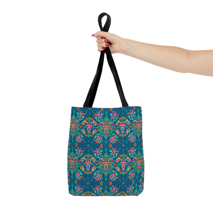 Tote Bag (AOP), Taurus, Zodiac v1, Jewel Pattern