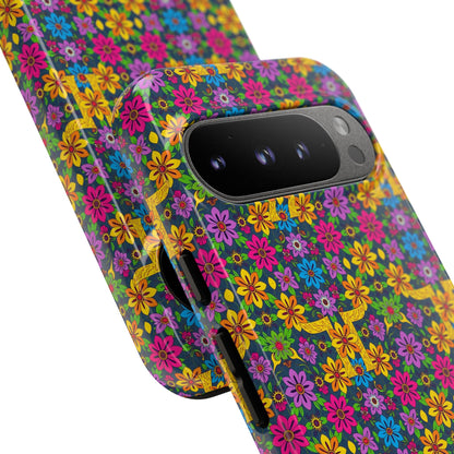 Tough Cases, Gemini, Zodiac v3, Flower Pattern