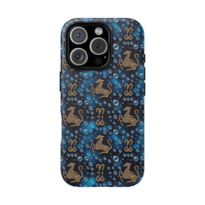 Tough Cases, Capricorn, Zodiac, Bubble Pattern
