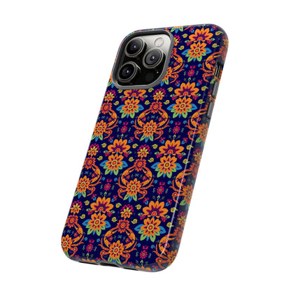 Tough Cases, Cancer, Zodiac, Flower Pattern