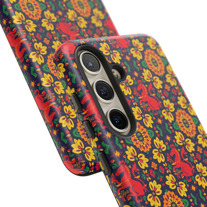 Tough Cases, Virgo, Zodiac v2, Flower Pattern