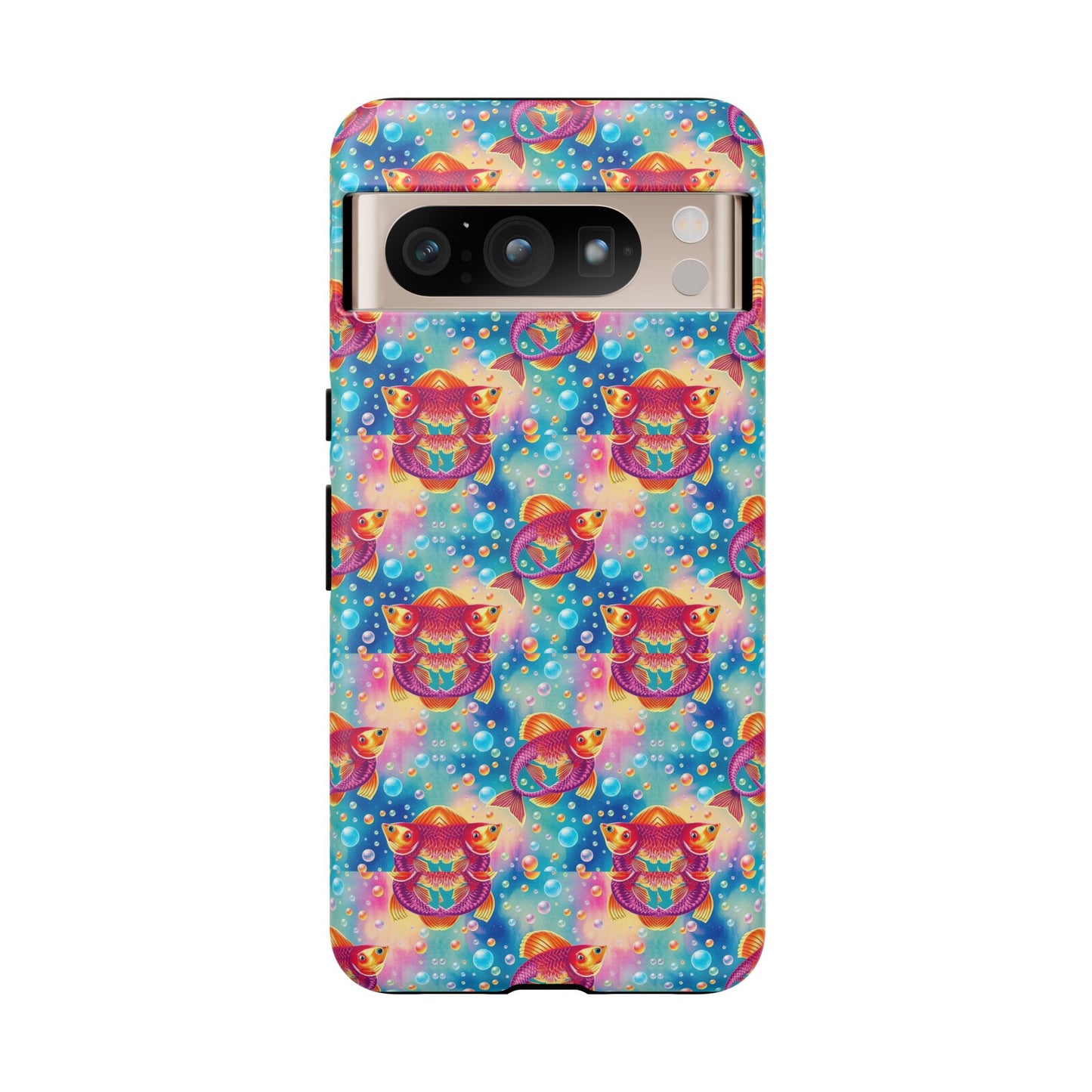 Tough Cases, Pisces, Zodiac v1, Bubble Pattern