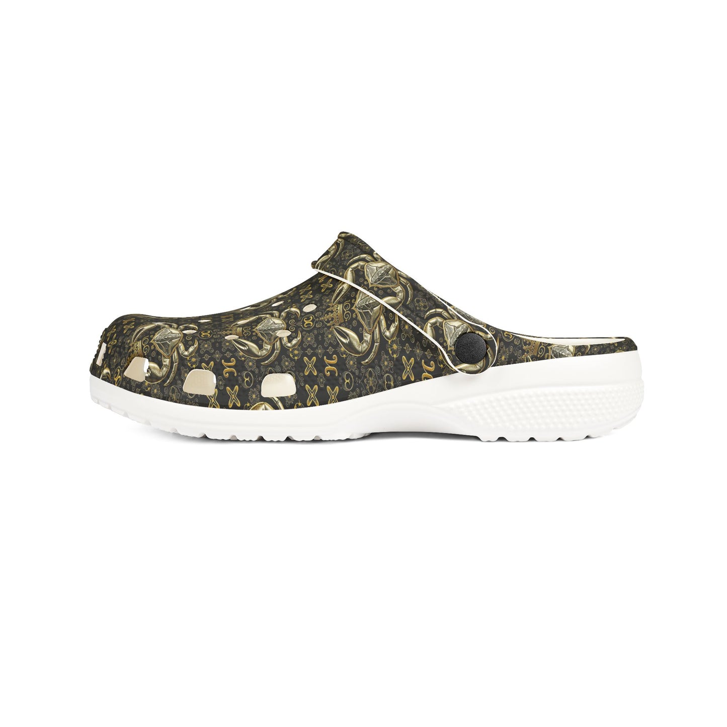 EVA Foam Rubber Shoes, (AOP), Cancer, Zodiac v1, Pattern