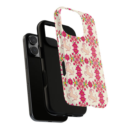 Tough Cases, Capricorn, Zodiac v3, Flower Pattern