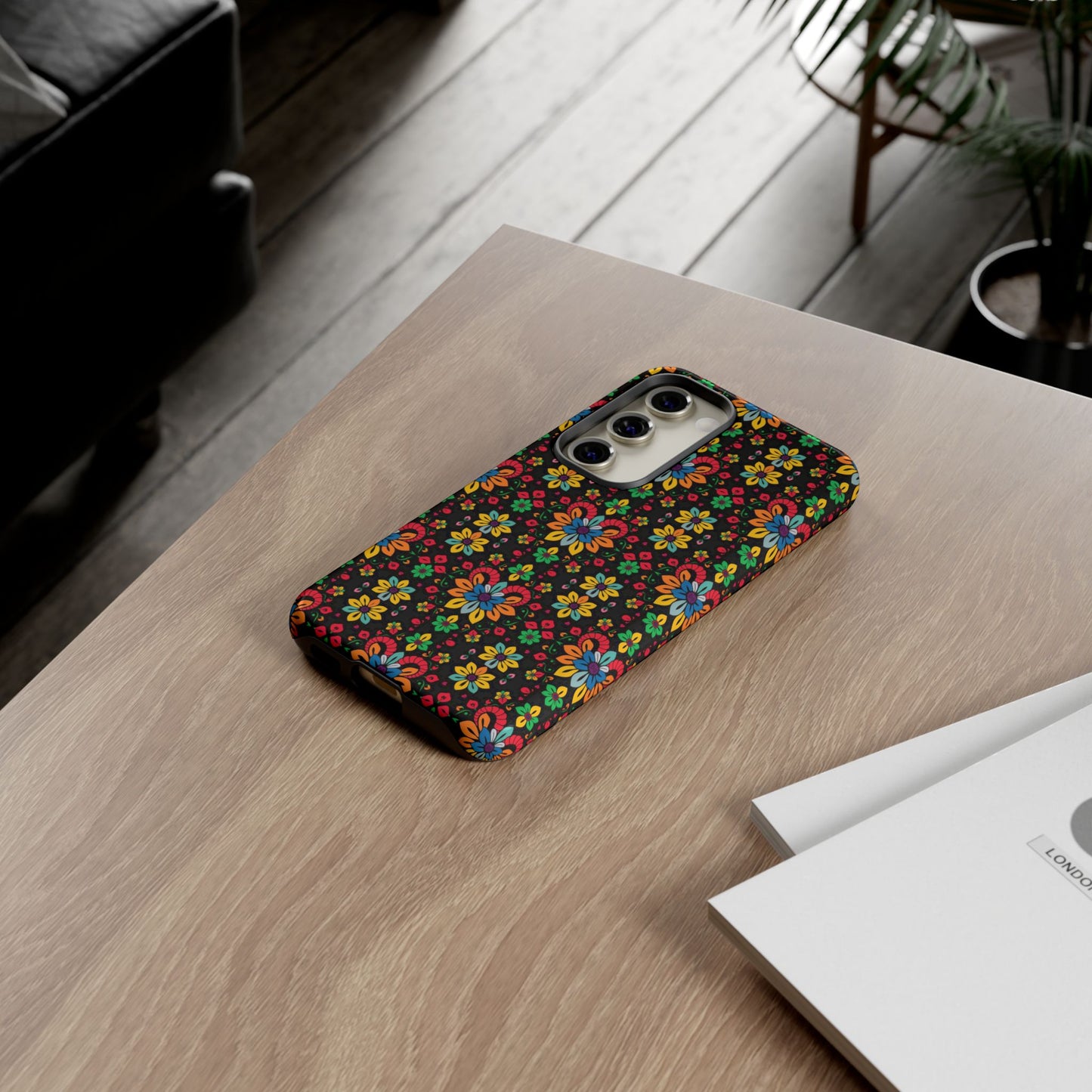 Tough Cases, Aries, Zodiac v2, Flower Pattern