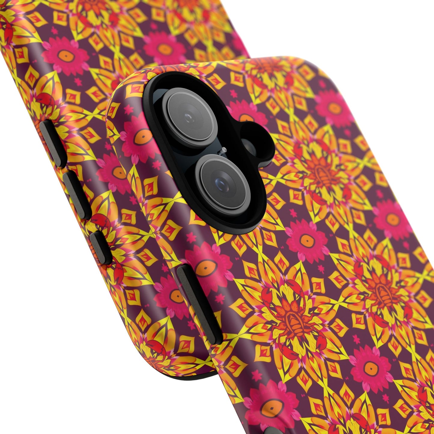 Tough Cases, Scorpio, Zodiac v1, Flower Pattern