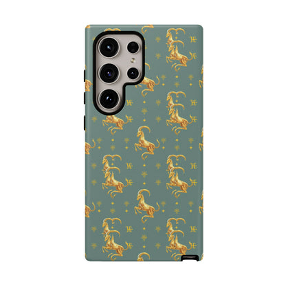 Tough Cases, Capricorn, Zodiac v1, Metal Pattern