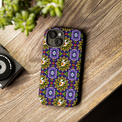 Tough Cases, Sagittarius, Zodiac v1, Flower Pattern