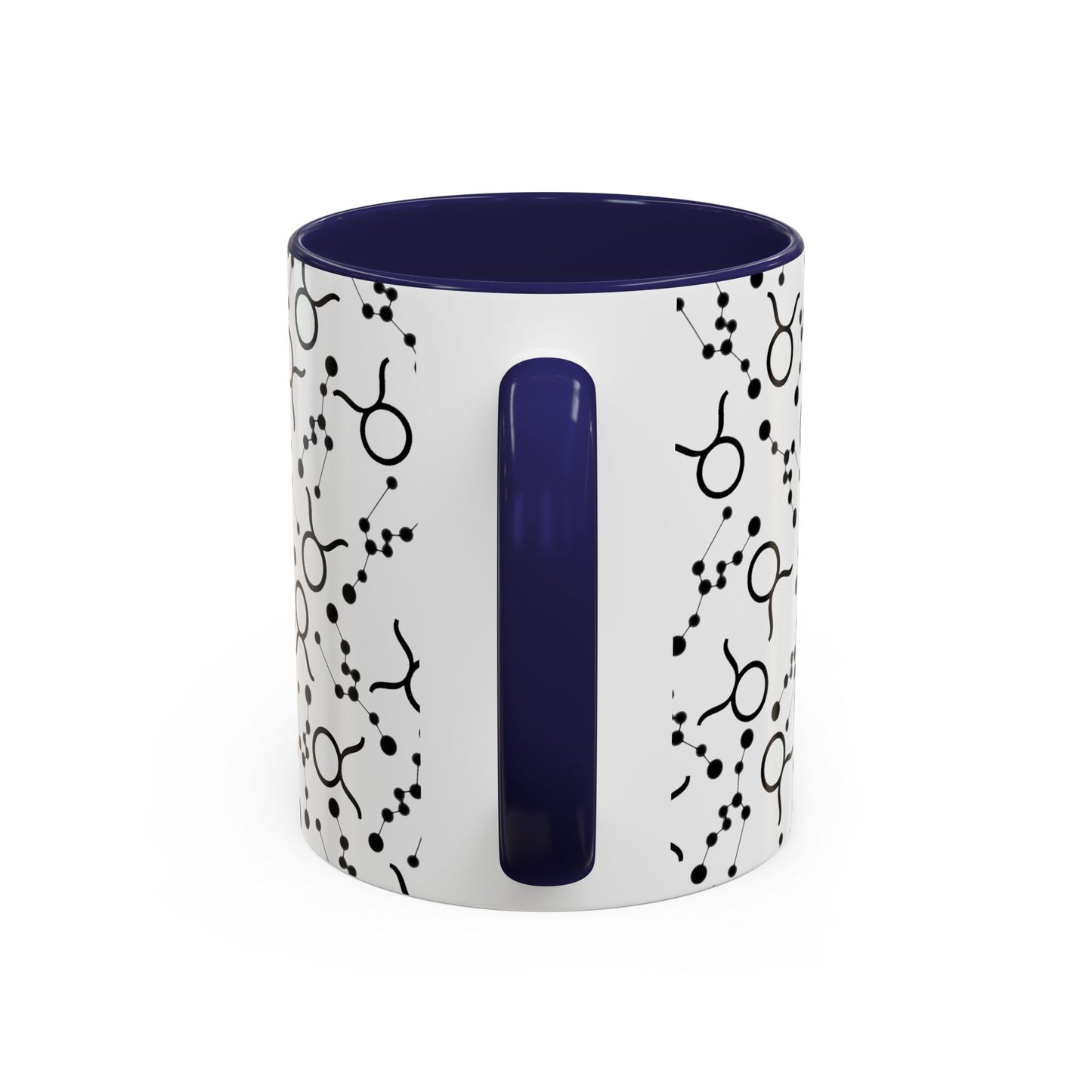 Accent Coffee Mug with the Taurus Zodiac sign (11, 15oz)