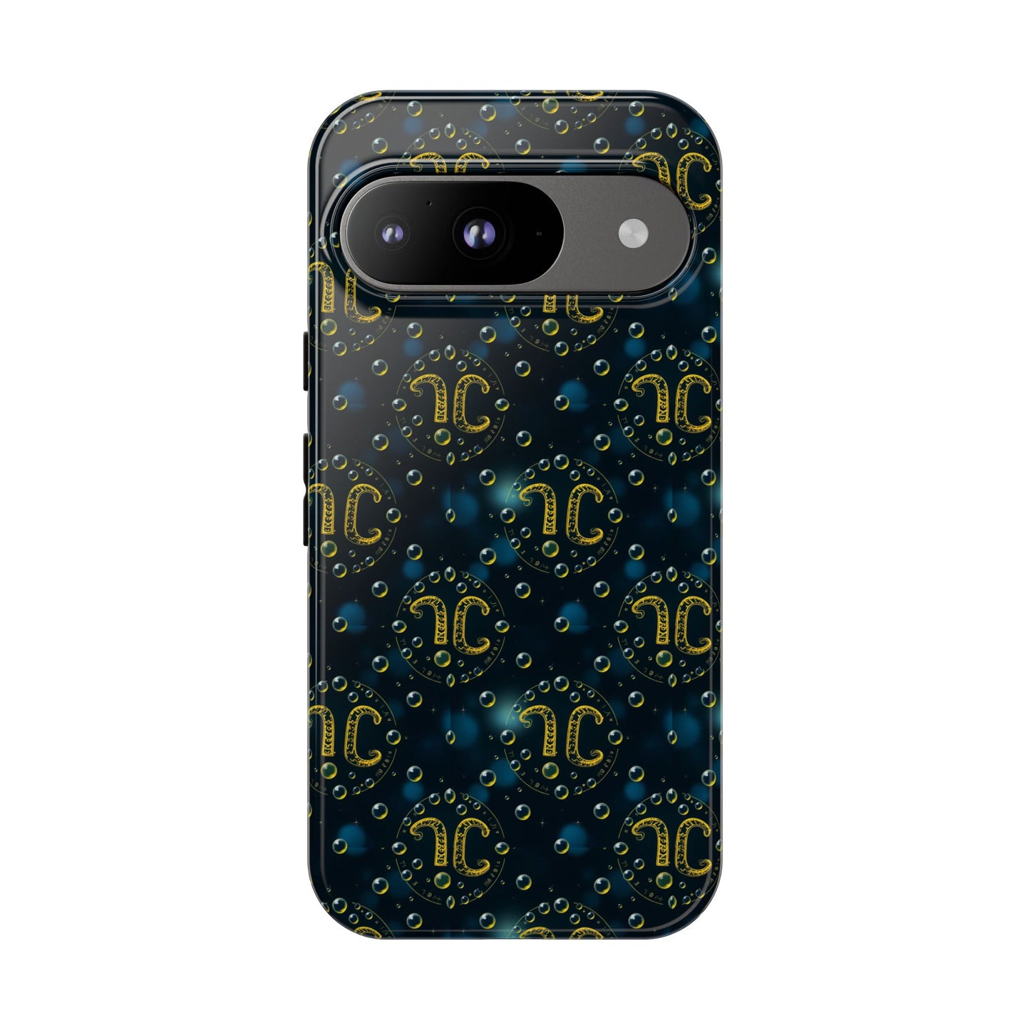 Tough Cases, Aquarius, Zodiac v2, Bubble Pattern