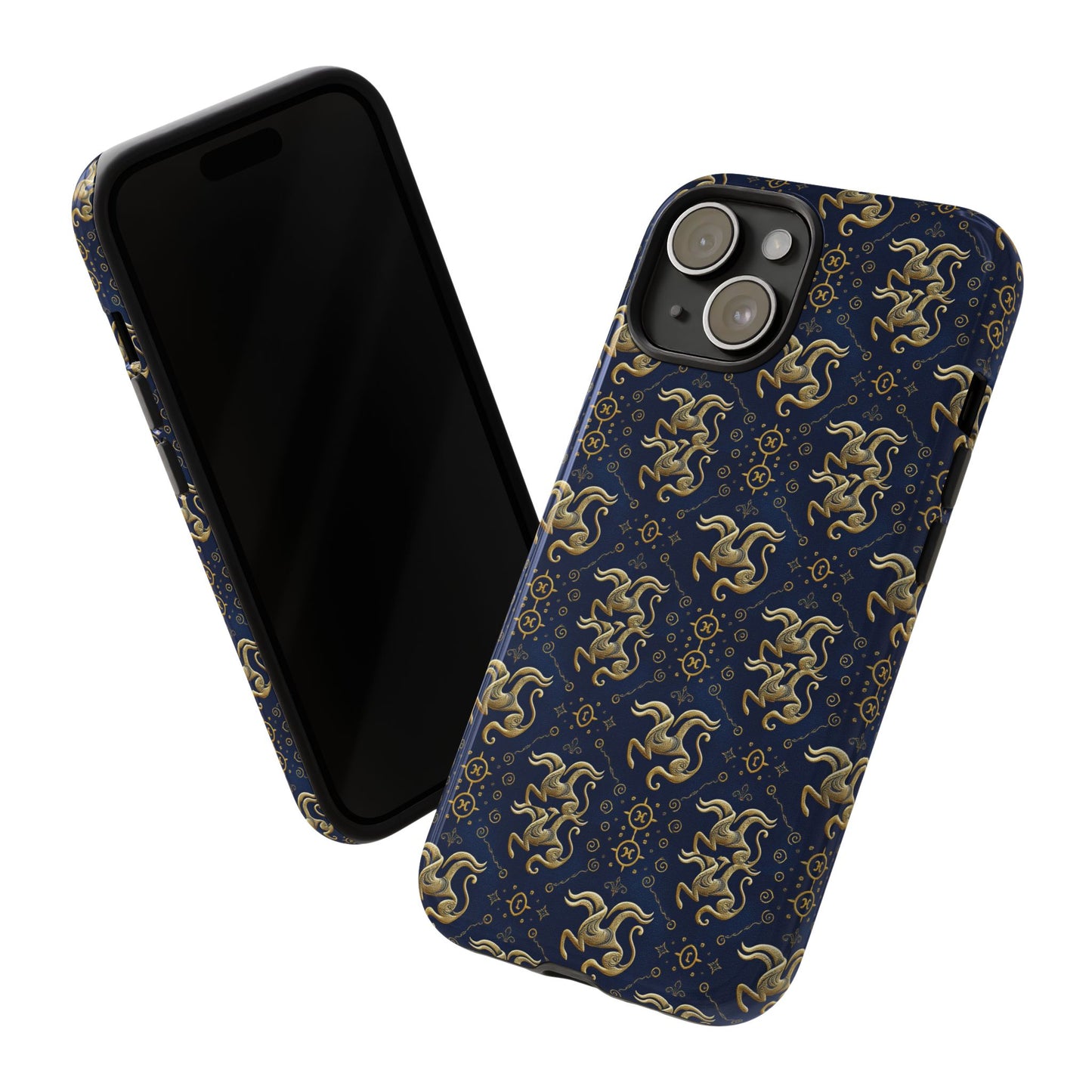 Tough Cases, Aquarius, Zodiac v2, Metal Pattern
