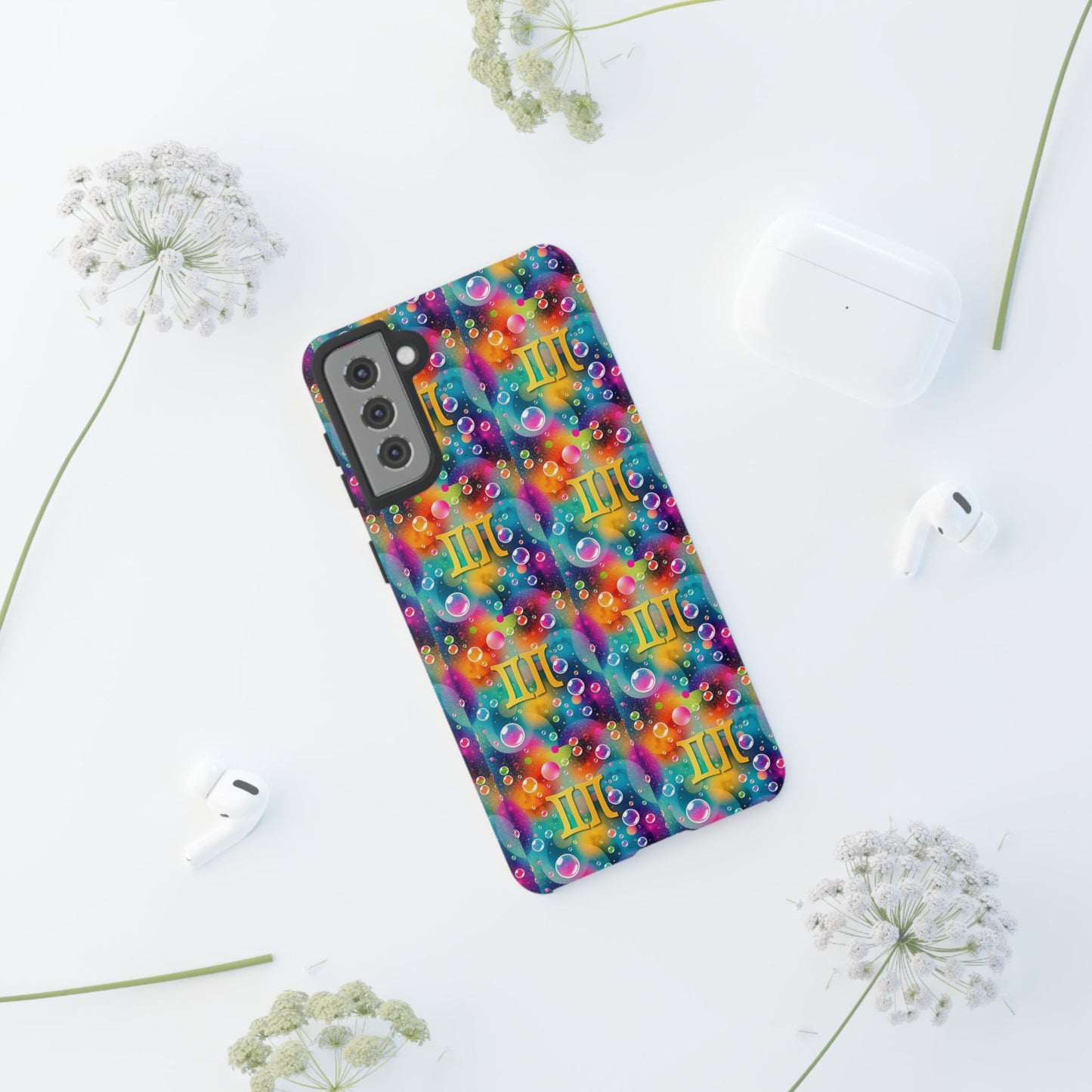 Tough Cases, Gemini, Zodiac v3, Bubble Pattern