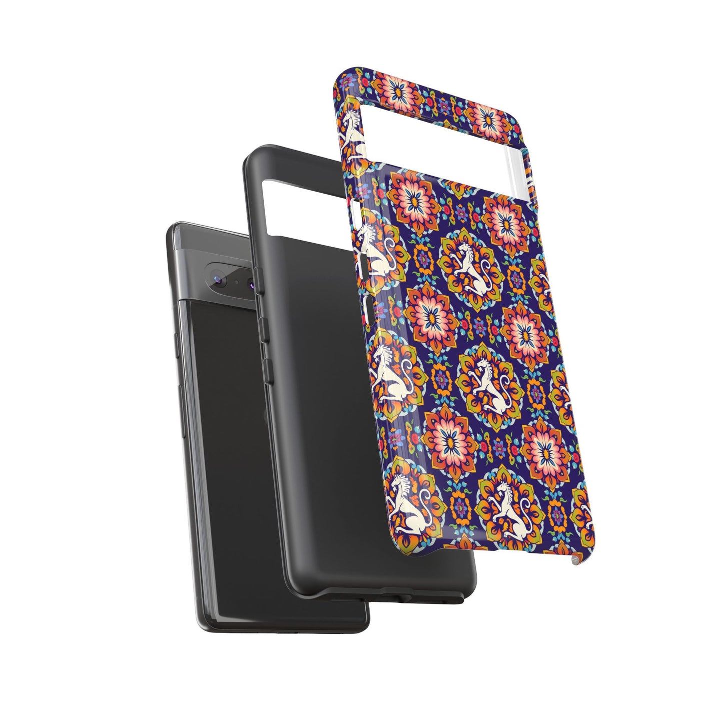 Tough Cases, Virgo, Zodiac v3, Flower Pattern