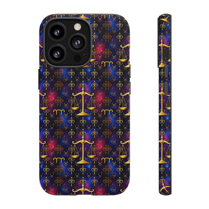 Tough Cases, Libra, Zodiac v2, Metal Pattern