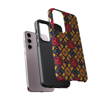 Tough Cases, Virgo, Zodiac v2, Flower Pattern