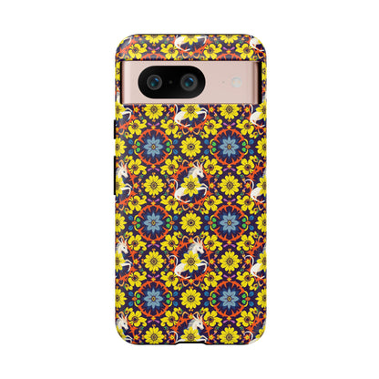 Tough Cases, Aquarius, Zodiac v3, Flower Pattern