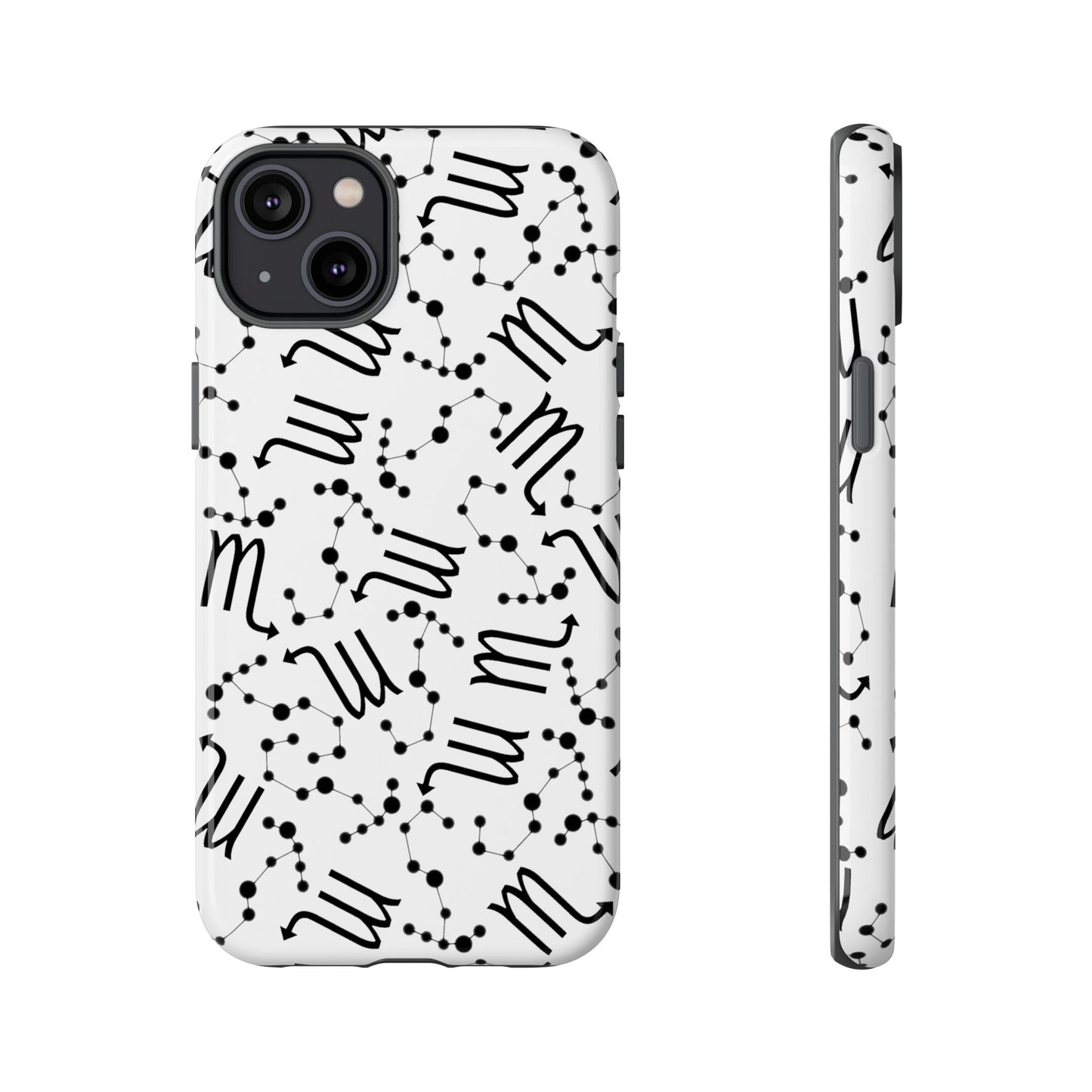 Tough Cases with the Scorpio Zodiac sign for iPhone, Samsung Galaxy, and Google Pixel devices