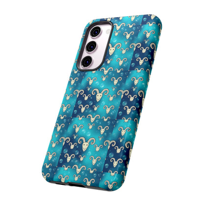 Tough Cases, Aries, Zodiac v1, Bubble Pattern