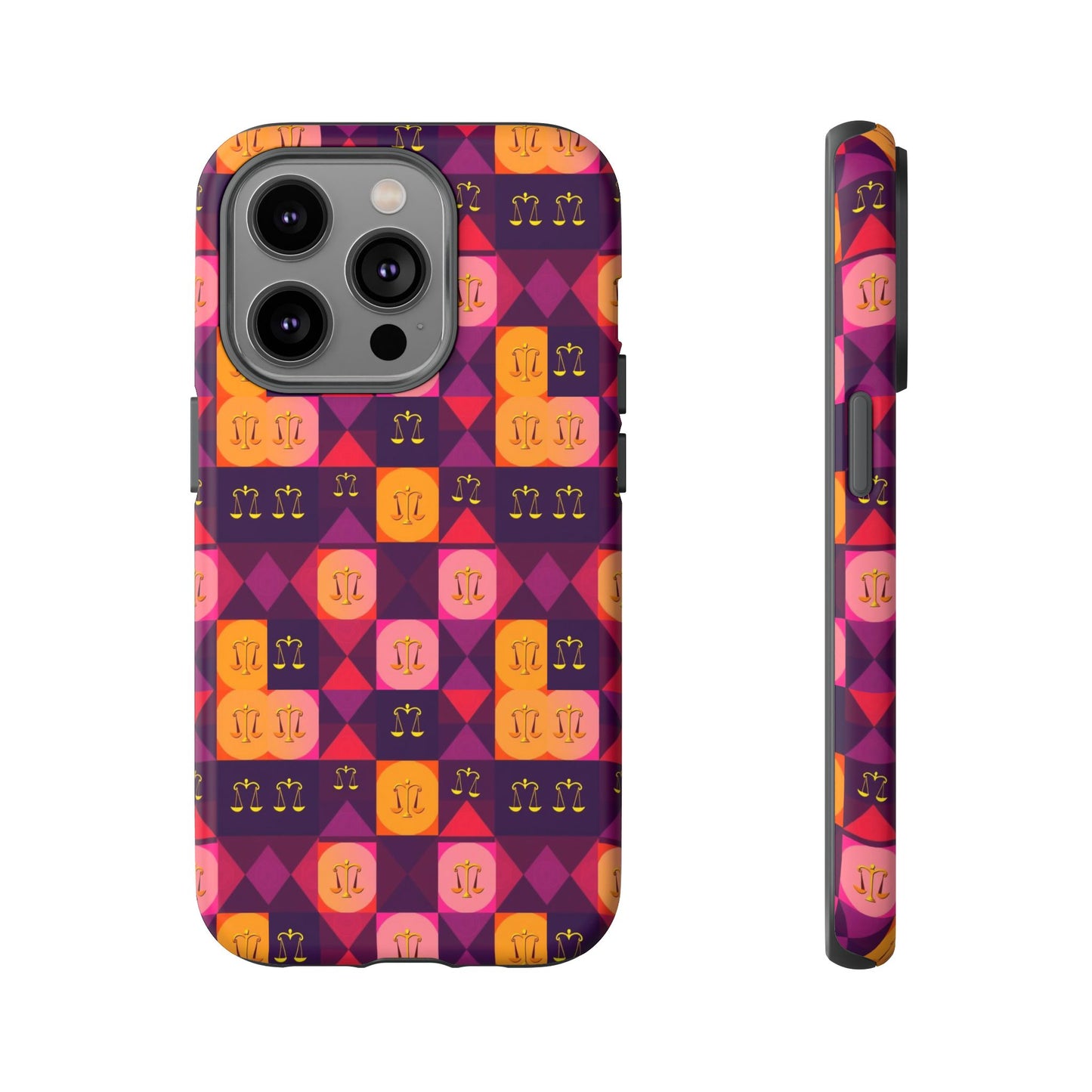 Tough Cases, Libra, Zodiac v1, Shape Pattern