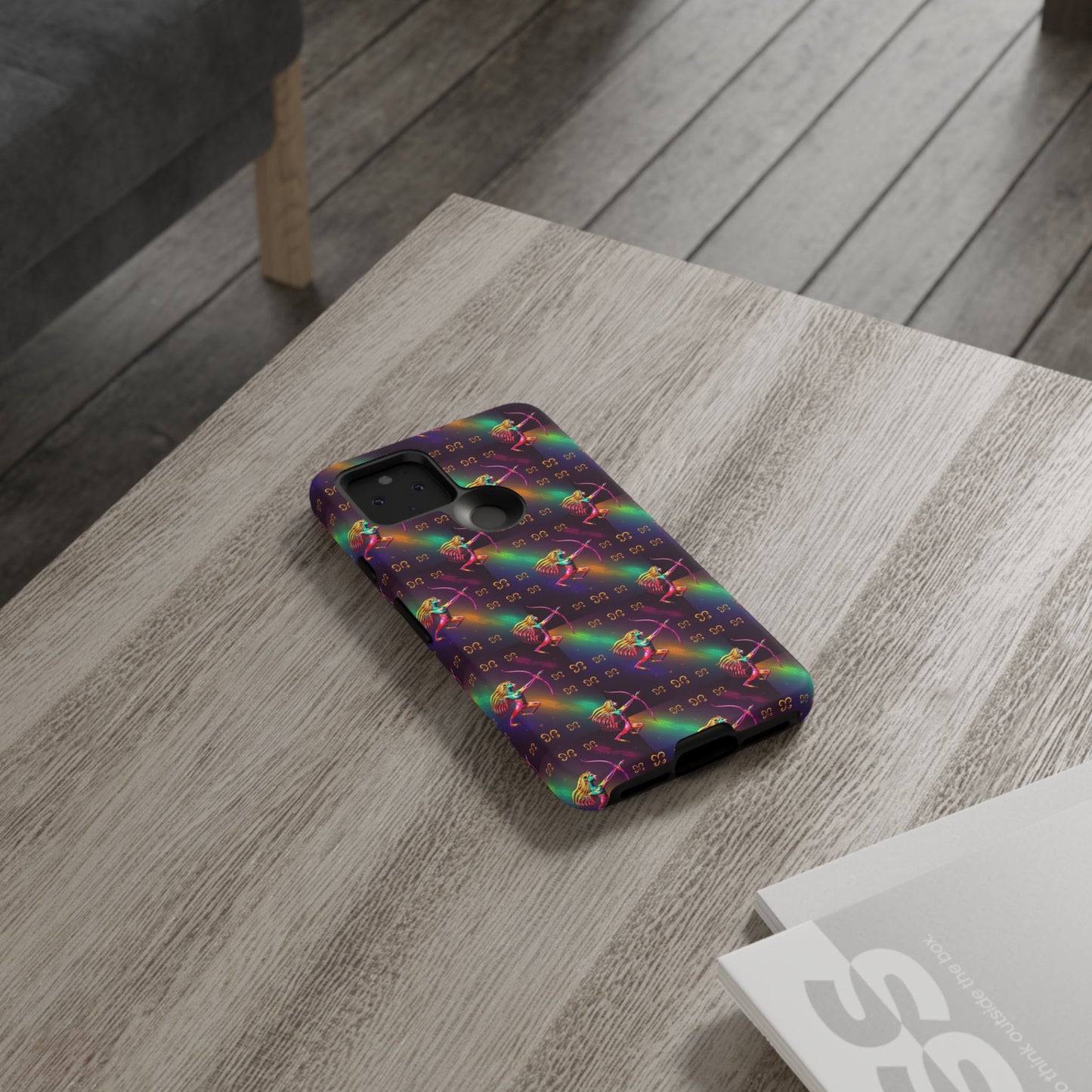 Tough Cases, Sagittarius, Zodiac v1, Metal Pattern