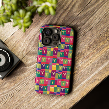 Tough Cases, Aries, Zodiac v1, Shape Pattern