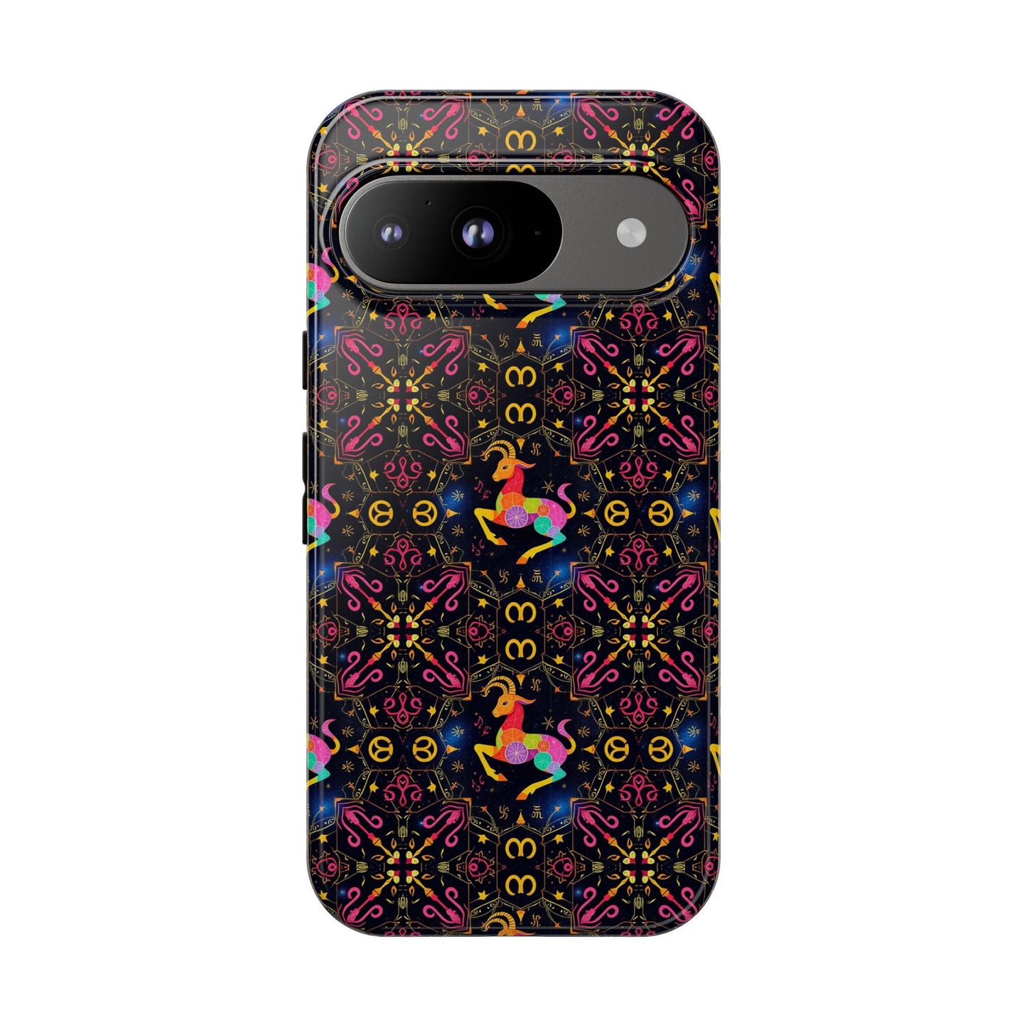 Tough Cases, Capricorn, Zodiac v2, Metal Pattern