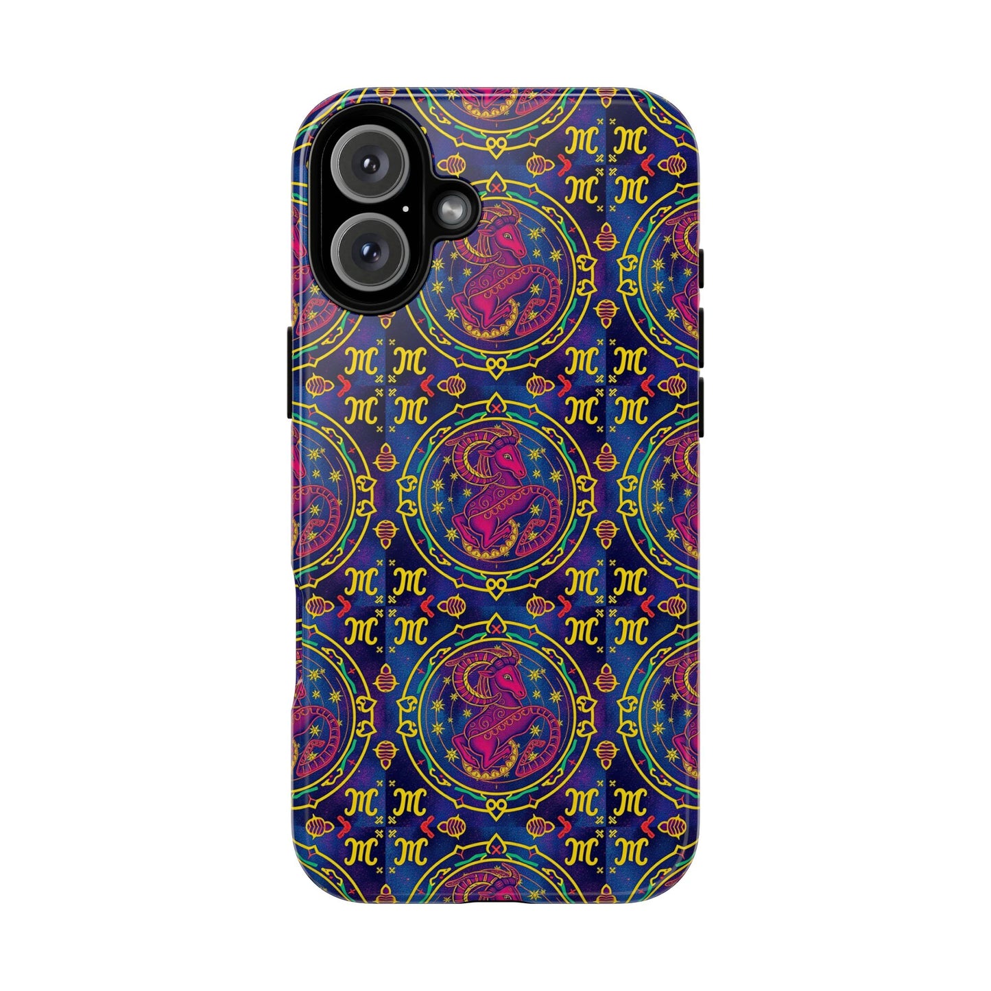 Tough Cases, Capricorn, Zodiac, Metal Pattern