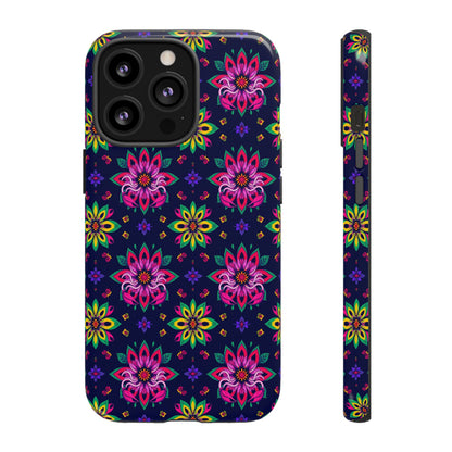 Tough Cases, Scorpio, Zodiac v4, Flower Pattern