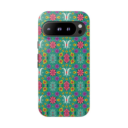 Tough Cases, Aquarius, Zodiac v4, Flower Pattern