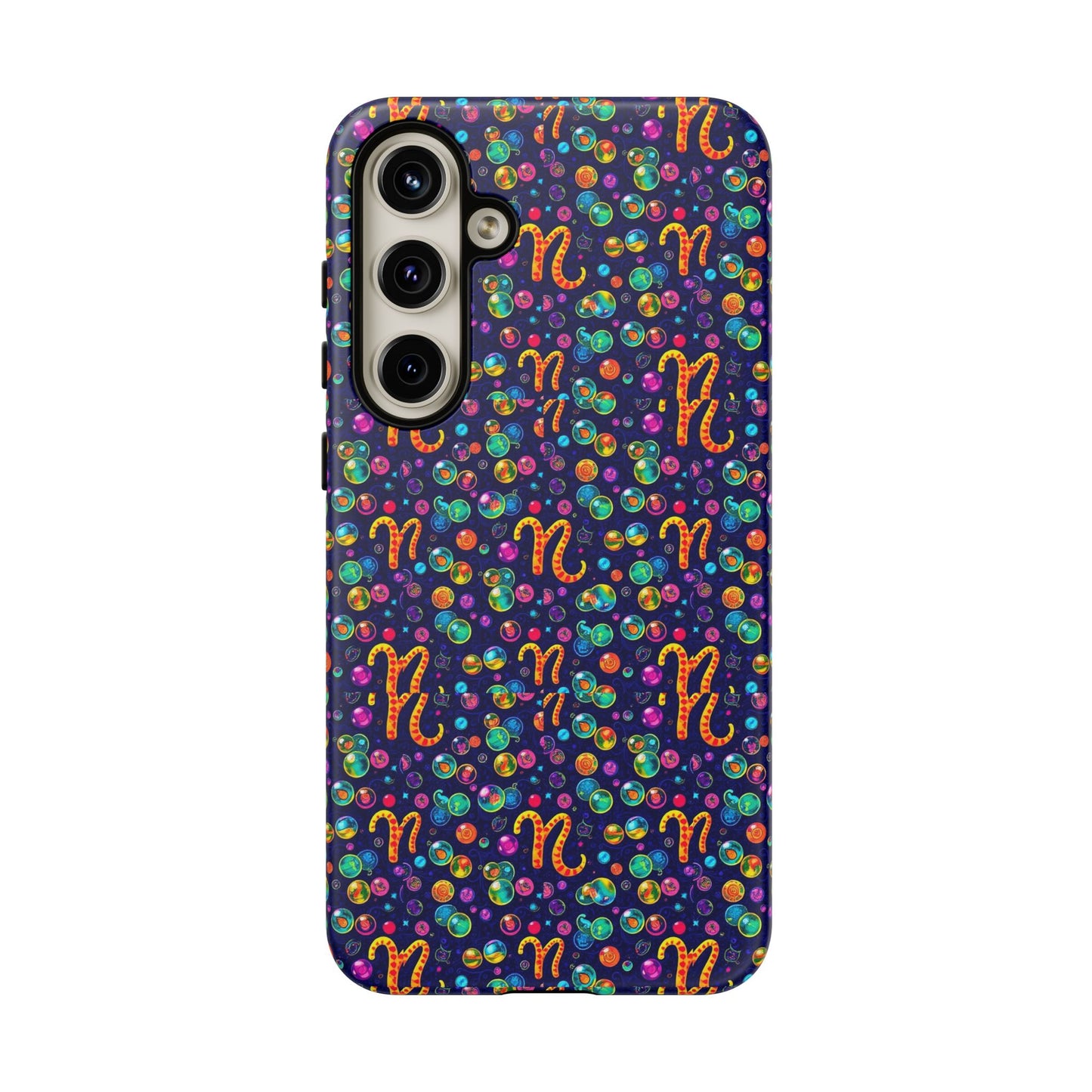 Tough Cases, Aquarius, Zodiac, Bubble Pattern