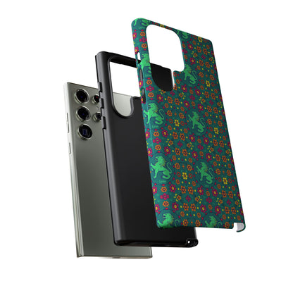 Tough Cases, Leo, Zodiac v3, Flower Pattern