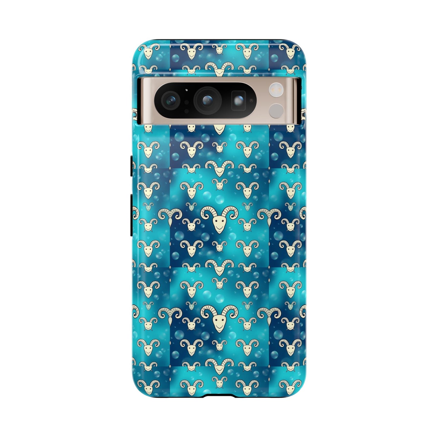 Tough Cases, Aries, Zodiac v1, Bubble Pattern
