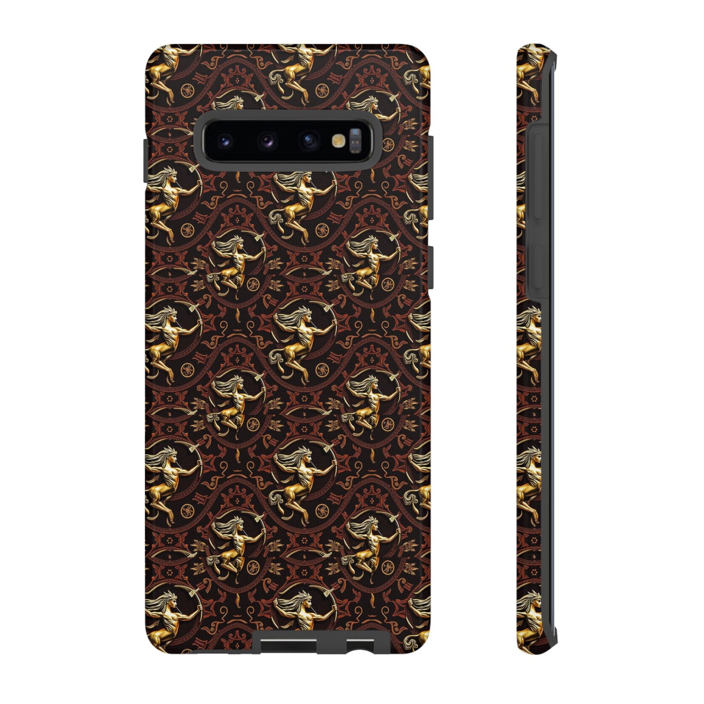 Tough Cases, Sagittarius, Zodiac, Metal Pattern