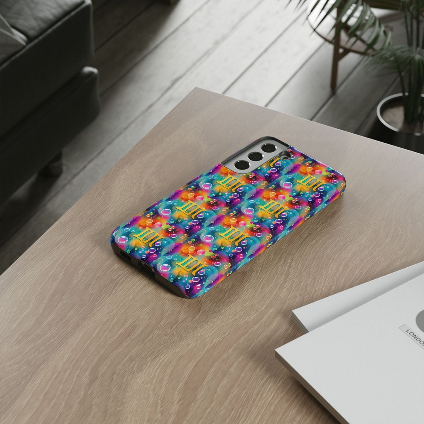 Tough Cases, Gemini, Zodiac v3, Bubble Pattern