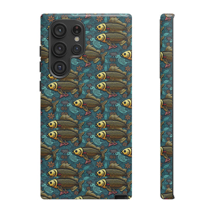 Tough Cases, Pisces, Zodiac v1, Metal Pattern