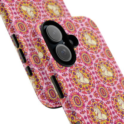 Tough Cases, Capricorn, Zodiac v4, Flower Pattern