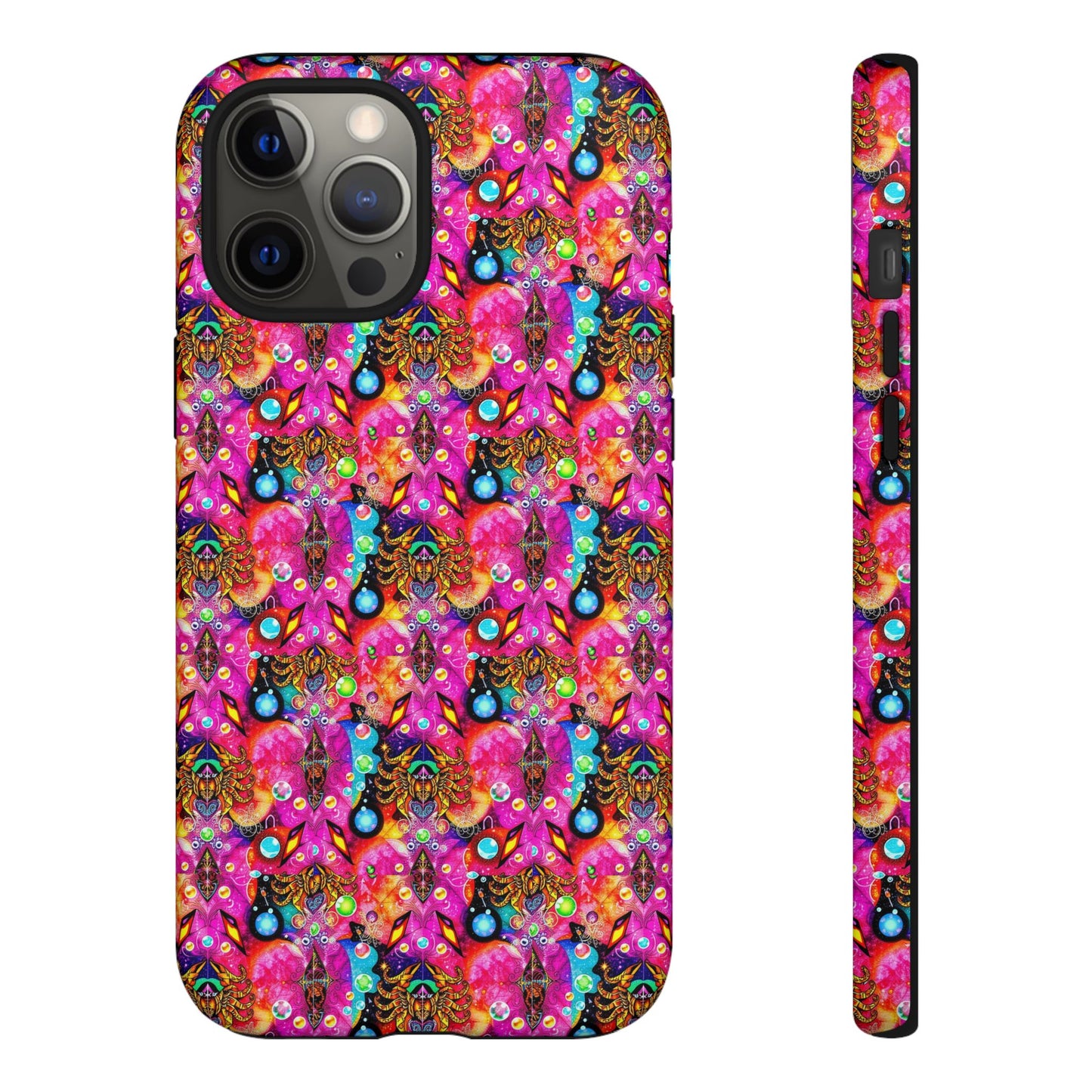 Tough Cases, Scorpio, Zodiac v1, Bubble Pattern