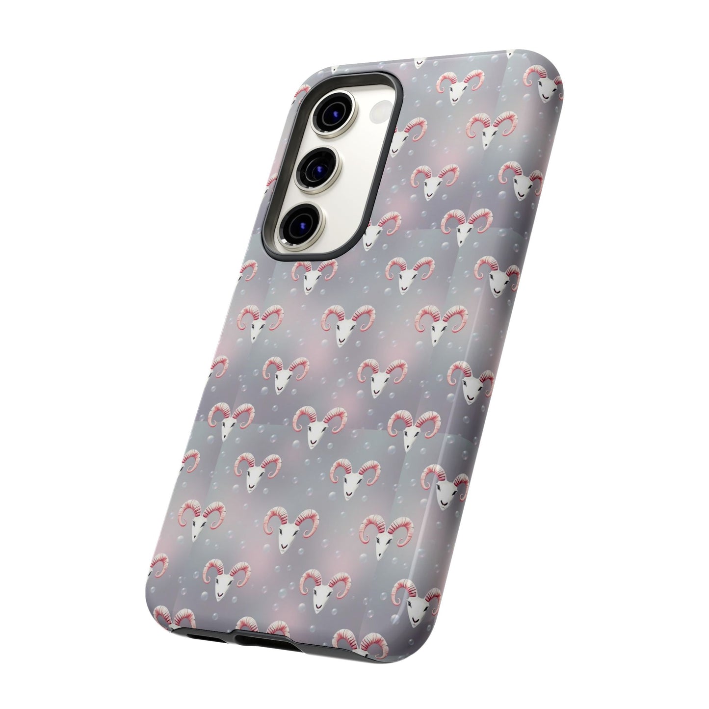 Tough Cases, Aries, Zodiac v2, Bubble Pattern