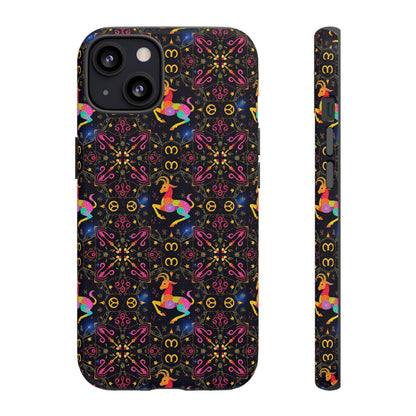 Tough Cases, Capricorn, Zodiac v2, Metal Pattern